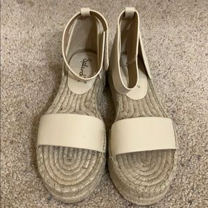 WOMENS SPLENDID PLATFORM SANDALS